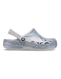 Saboti Crocs Toddler Baya... Argintiu - Silver