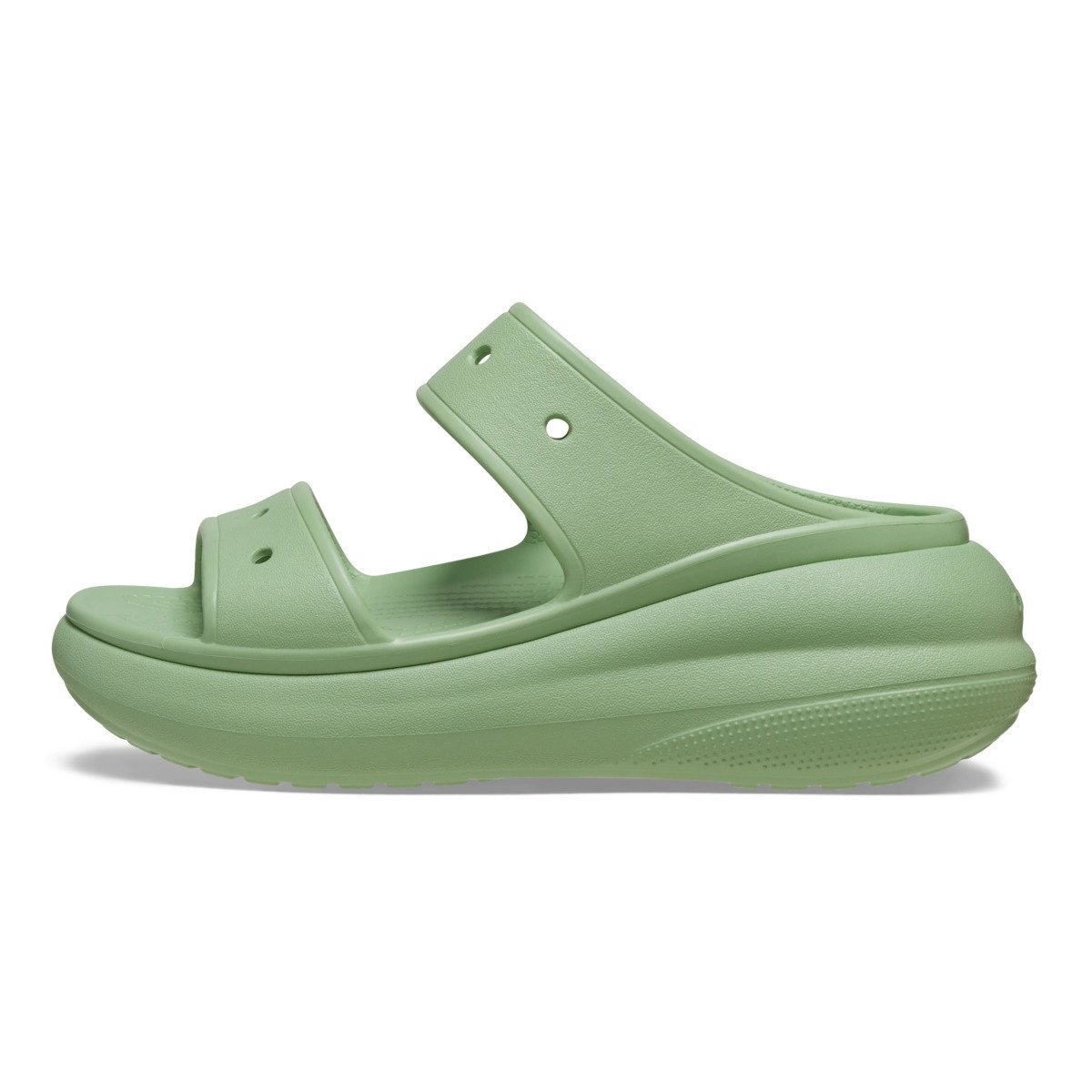 Sandale Crocs Classic Crush Sandal Verde - Fair Green - 2 | YEO