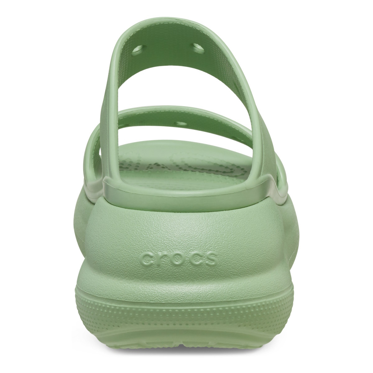 Sandale Crocs Classic Crush Sandal Verde - Fair Green - 5 | YEO