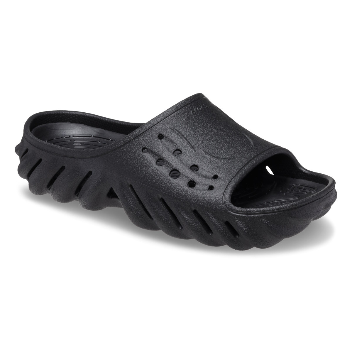 Papuci Crocs Echo Slide Kids Negru - Black - 1 | YEO