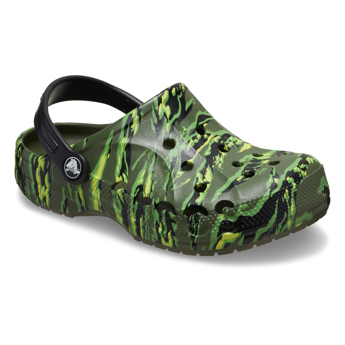 Saboti Crocs Baya Seasonal Printed Clog Kids Multicolor - Tiger Camo - 2 | YEO