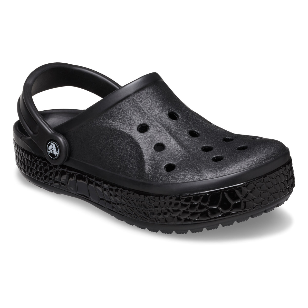 Saboti Crocs Bayaband Croco Clog Negru - Black - 1 | YEO