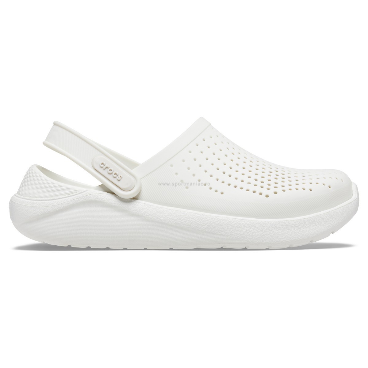 Saboti Crocs LiteRide Clog Alb – Almost White/Almost White Alb imagine 2022