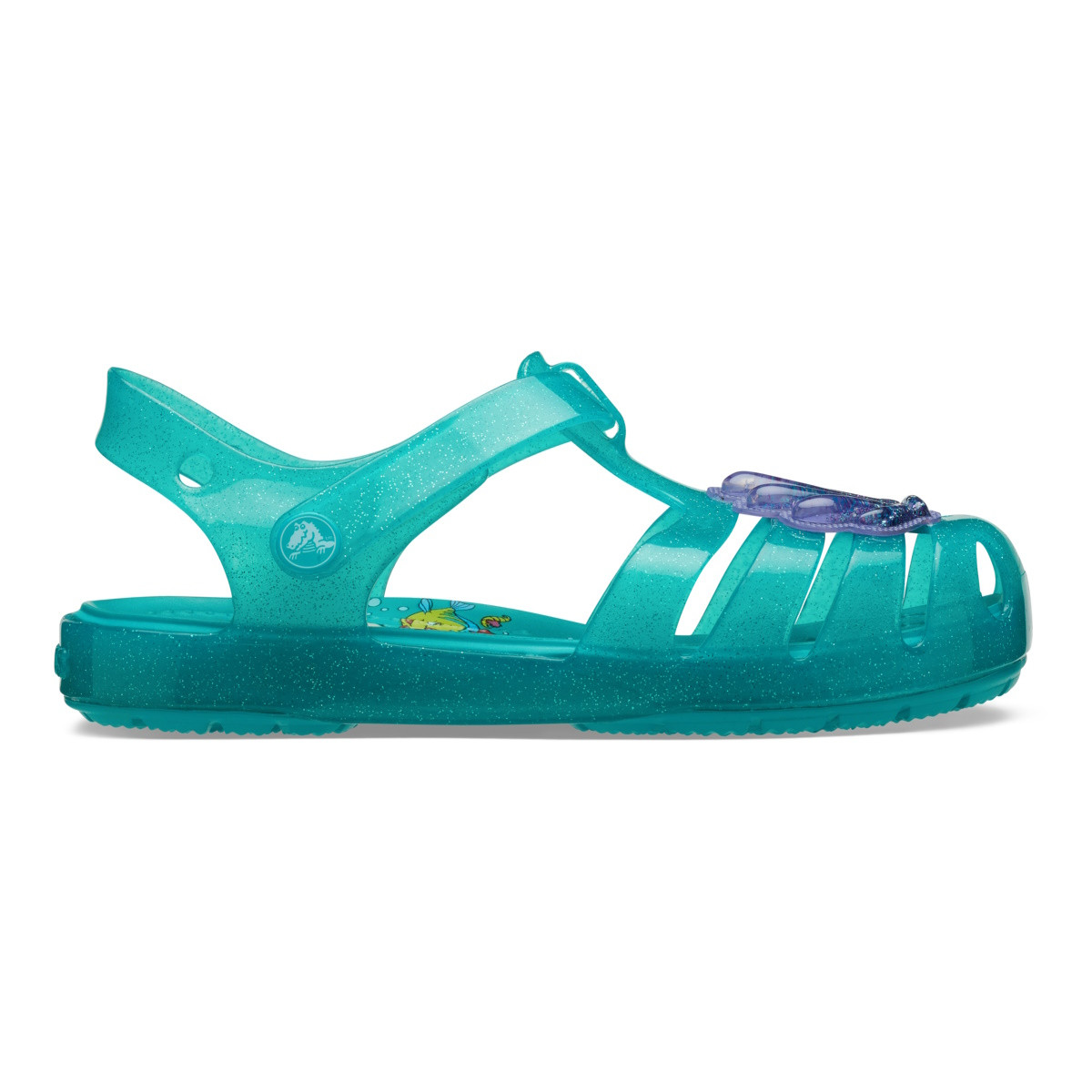 Sandale Crocs Toddler Princess Ariel Isabella Sandal Albastru - Latigo Bay - 3 | YEO