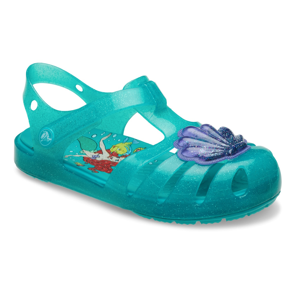 Sandale Crocs Toddler Princess Ariel Isabella Sandal Albastru - Latigo Bay - 2 | YEO