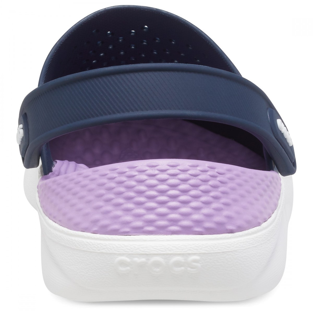 Saboti Crocs LiteRide Clog Albastru - Navy/Orchid - 2 | YEO