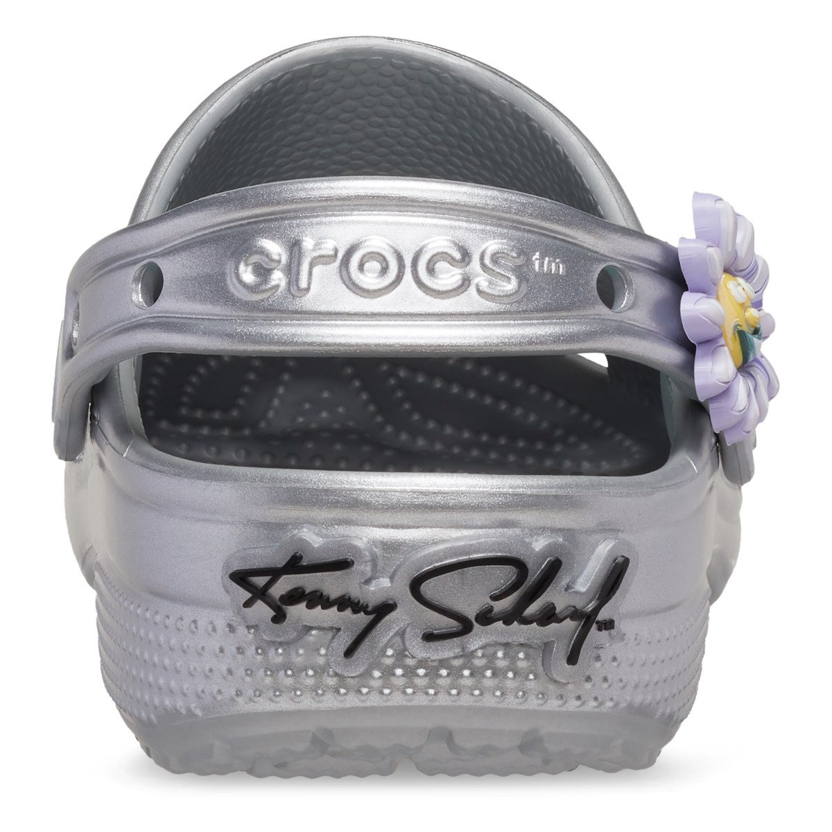 Saboti Crocs Scharf Classic Clog Argintiu - Silver - 5 | YEO