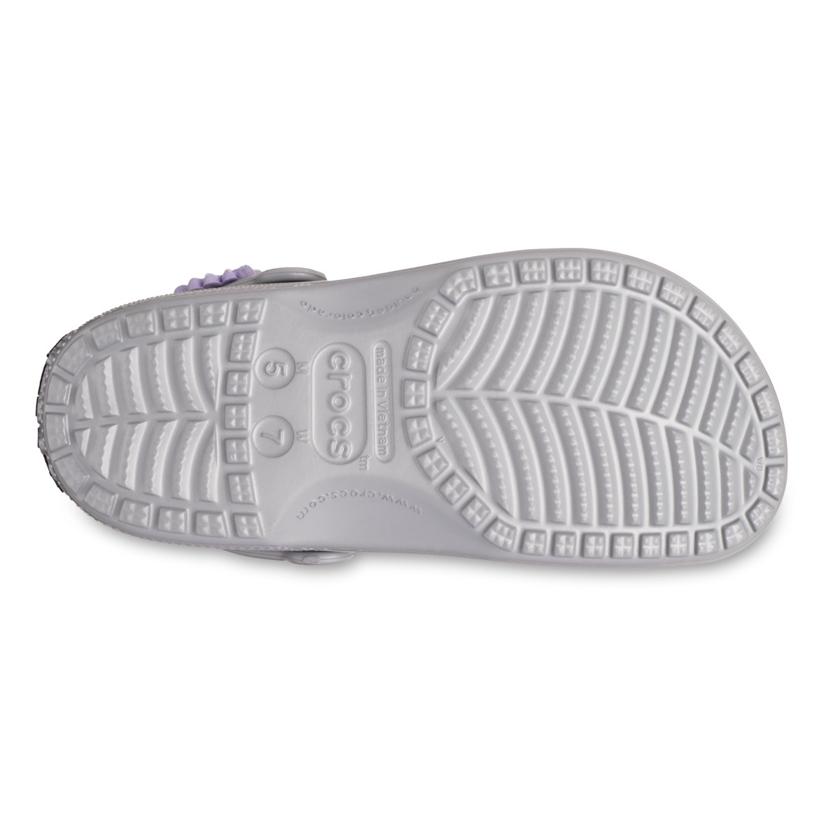 Saboti Crocs Scharf Classic Clog Argintiu - Silver