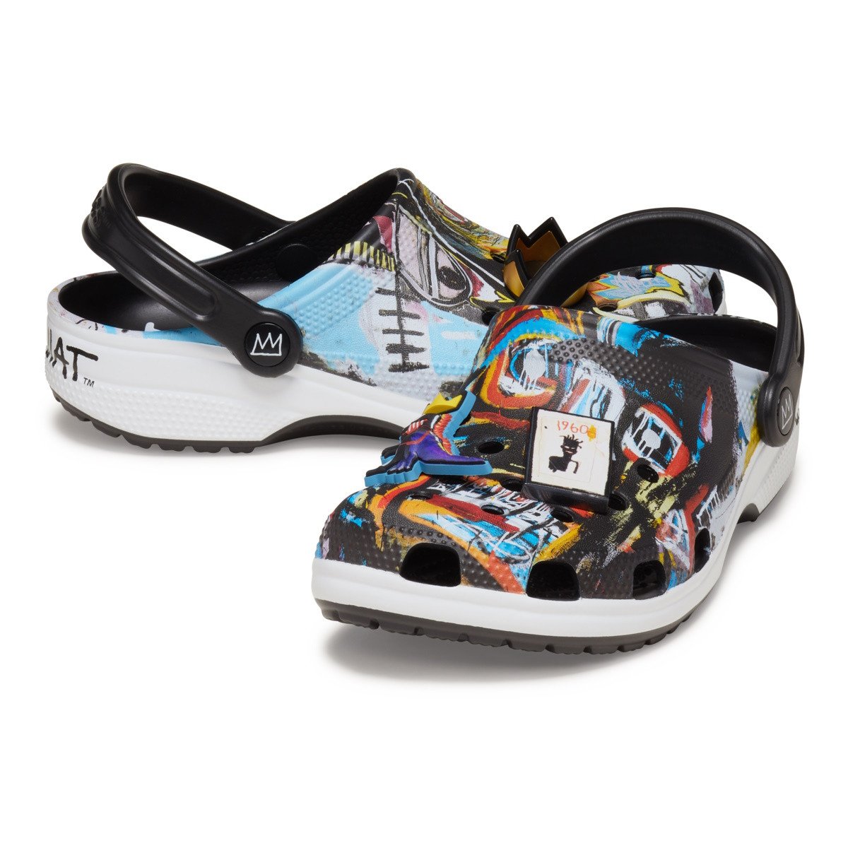 Saboti Crocs Basquiat Classic Clog Negru - Black