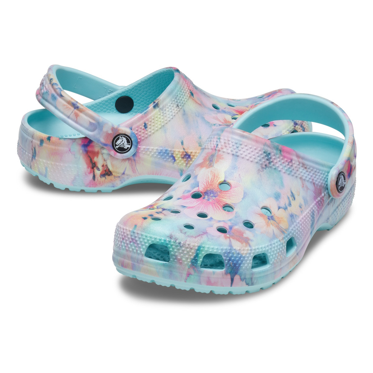 Saboti Crocs Classic Dream Clog Albastru - Pure Water/Multi - 3 | YEO