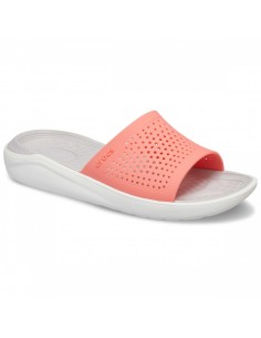 Papuci Crocs LiteRide Slide Roz - Fresco 2