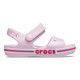 Sandale Crocs Bayaband Sandal Kids Culoare Roz - Ballerina Pink/Candy Pink