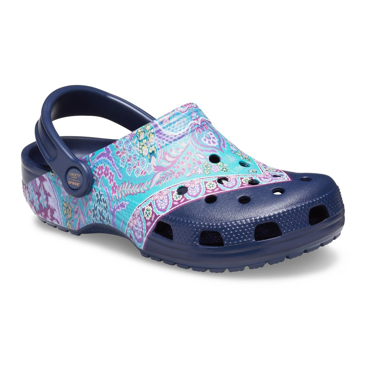 Saboti Crocs Liberty London X Crocs Classic Clog Albastru - Navy - 1 | YEO