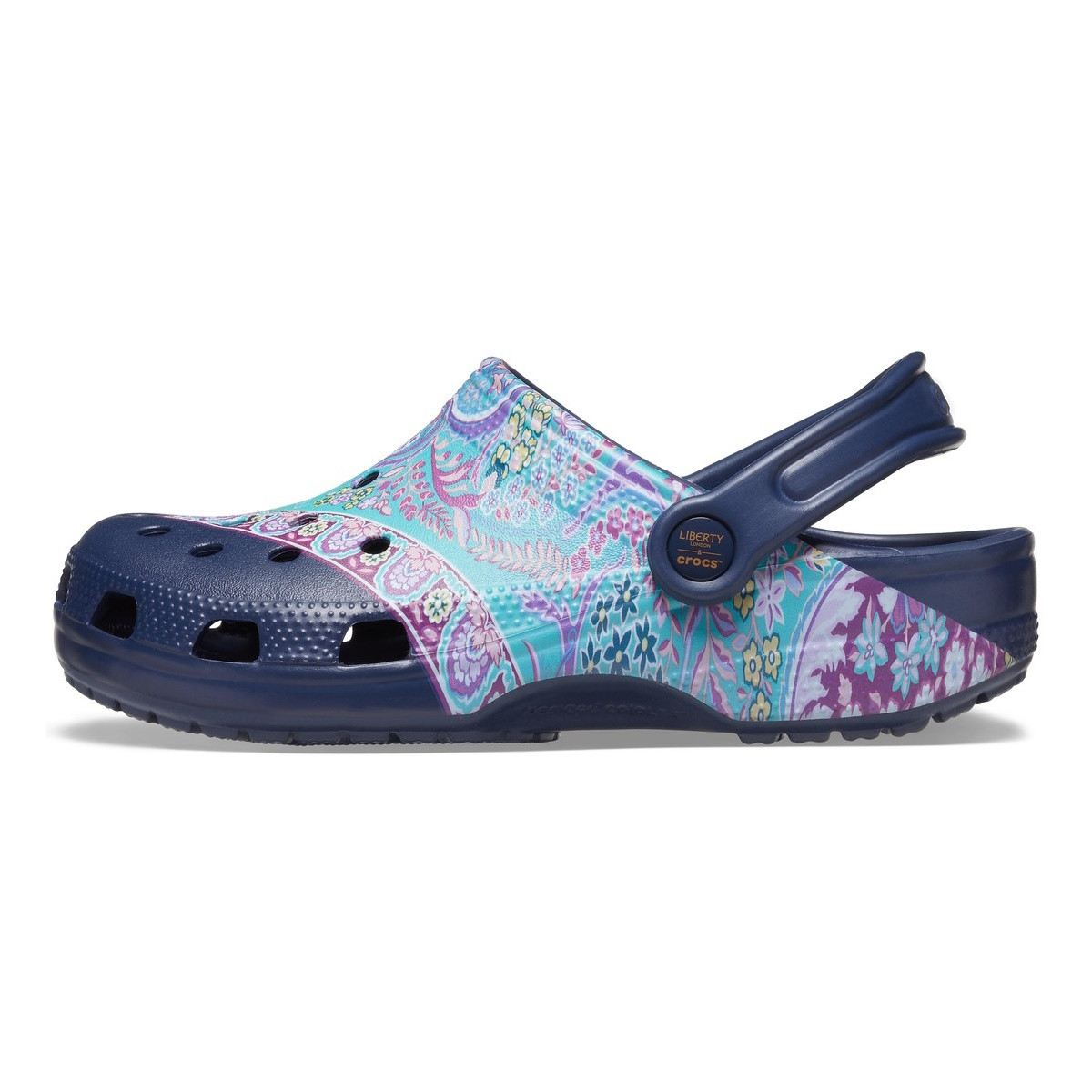 Saboti Crocs Liberty London X Crocs Classic Clog Albastru - Navy - 2 | YEO