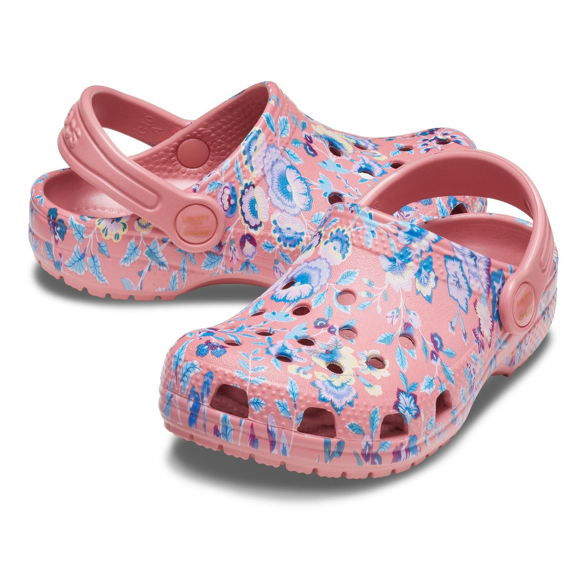 Saboti Crocs Liberty London X Crocs Classic Clog Kids Roz - Blossom - 2 | YEO