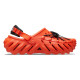 Saboti Crocs Echo Lockdown Clog Culoare Rosu - Lava