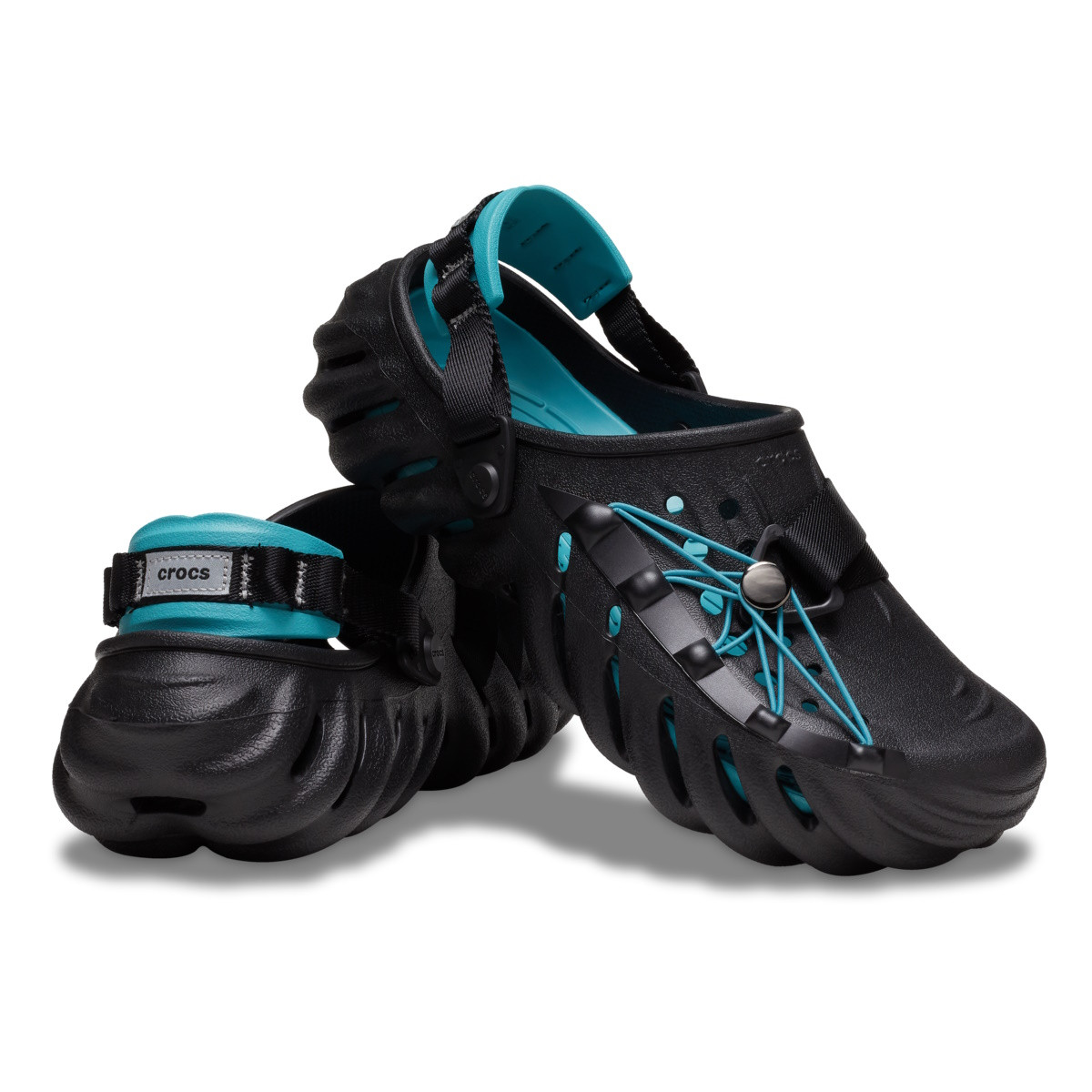 Saboti Crocs Echo Lockdown Clog Negru - Black - 3 | YEO