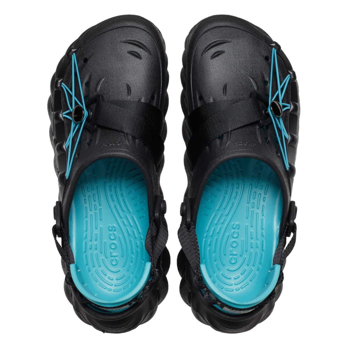 Saboti Crocs Echo Lockdown Clog Negru - Black - 4 | YEO