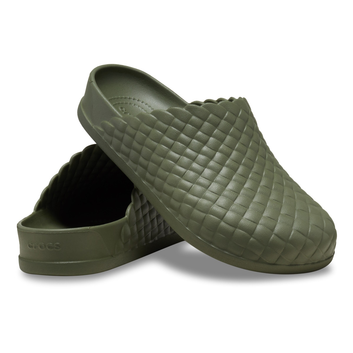 Saboti Crocs Dylan Woven Clog Verde - Army Green - 3 | YEO