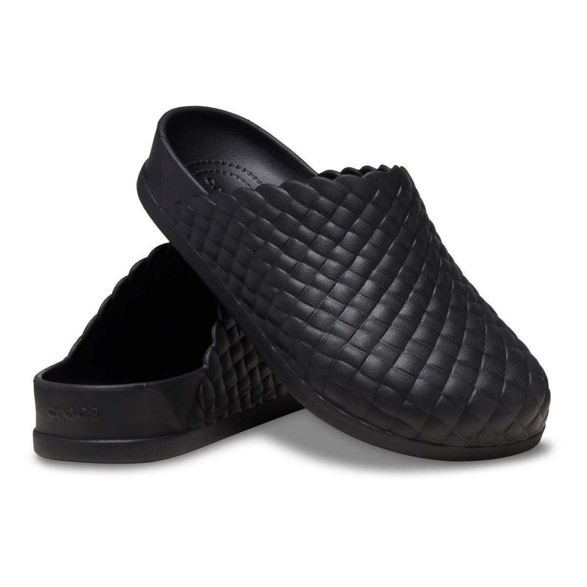 Saboti Crocs Dylan Woven Clog Negru - Black - 3 | YEO