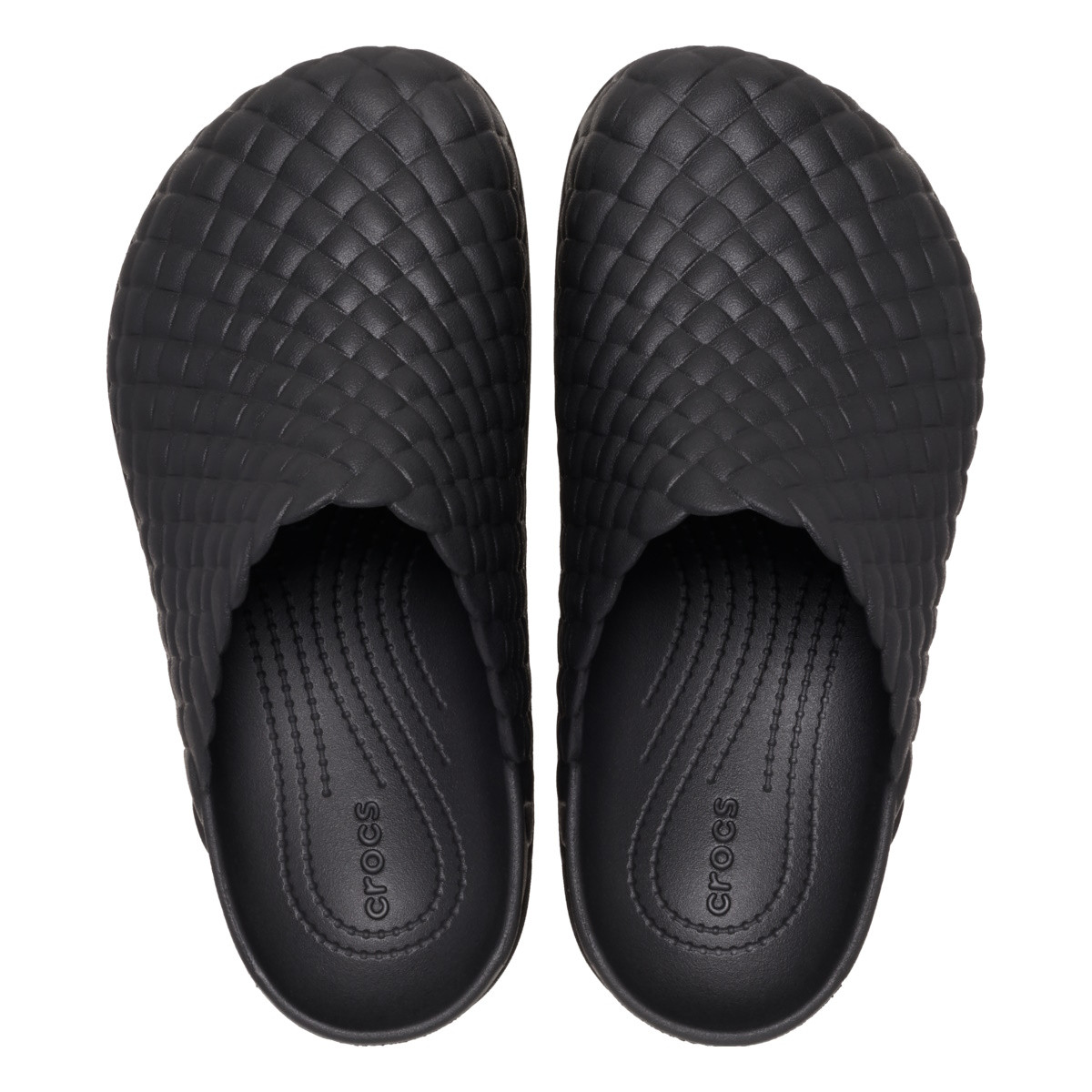 Saboti Crocs Dylan Woven Clog Negru - Black - 4 | YEO