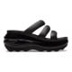 Sandale Crocs Mega Crush Triple Strap Culoare Negru - Black
