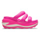 Sandale Crocs Mega Crush Triple Strap Culoare Roz - Pink Crush