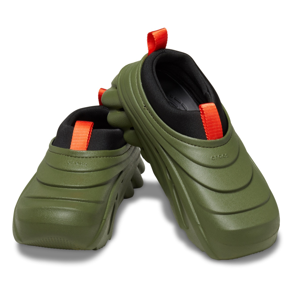 Pantofi Crocs Echo Storm Verde - Army Green - 3 | YEO