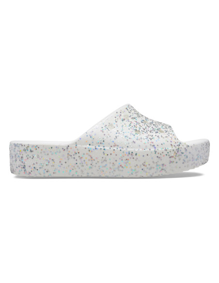 Alb - White/Silver Glitter