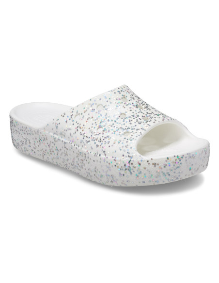 Alb - White/Silver Glitter