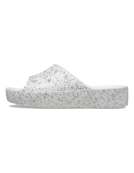 Alb - White/Silver Glitter