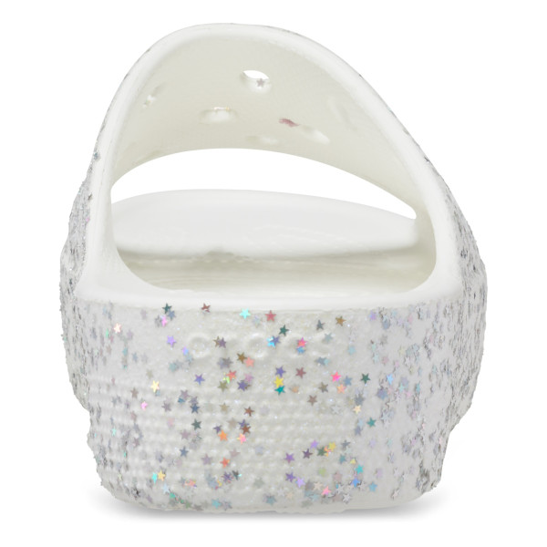 Alb - White/Silver Glitter