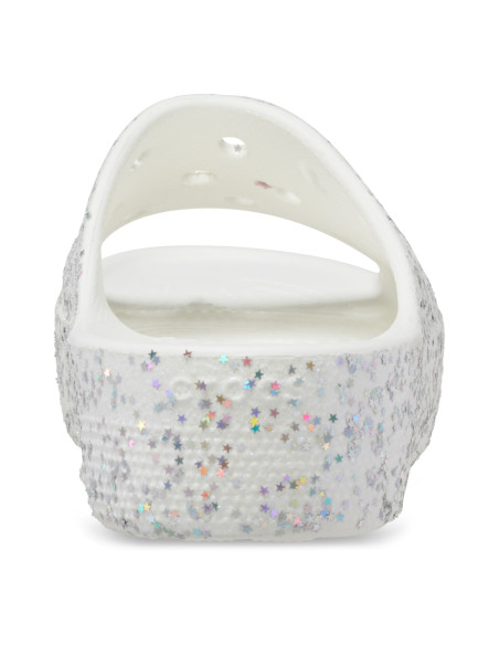 Alb - White/Silver Glitter
