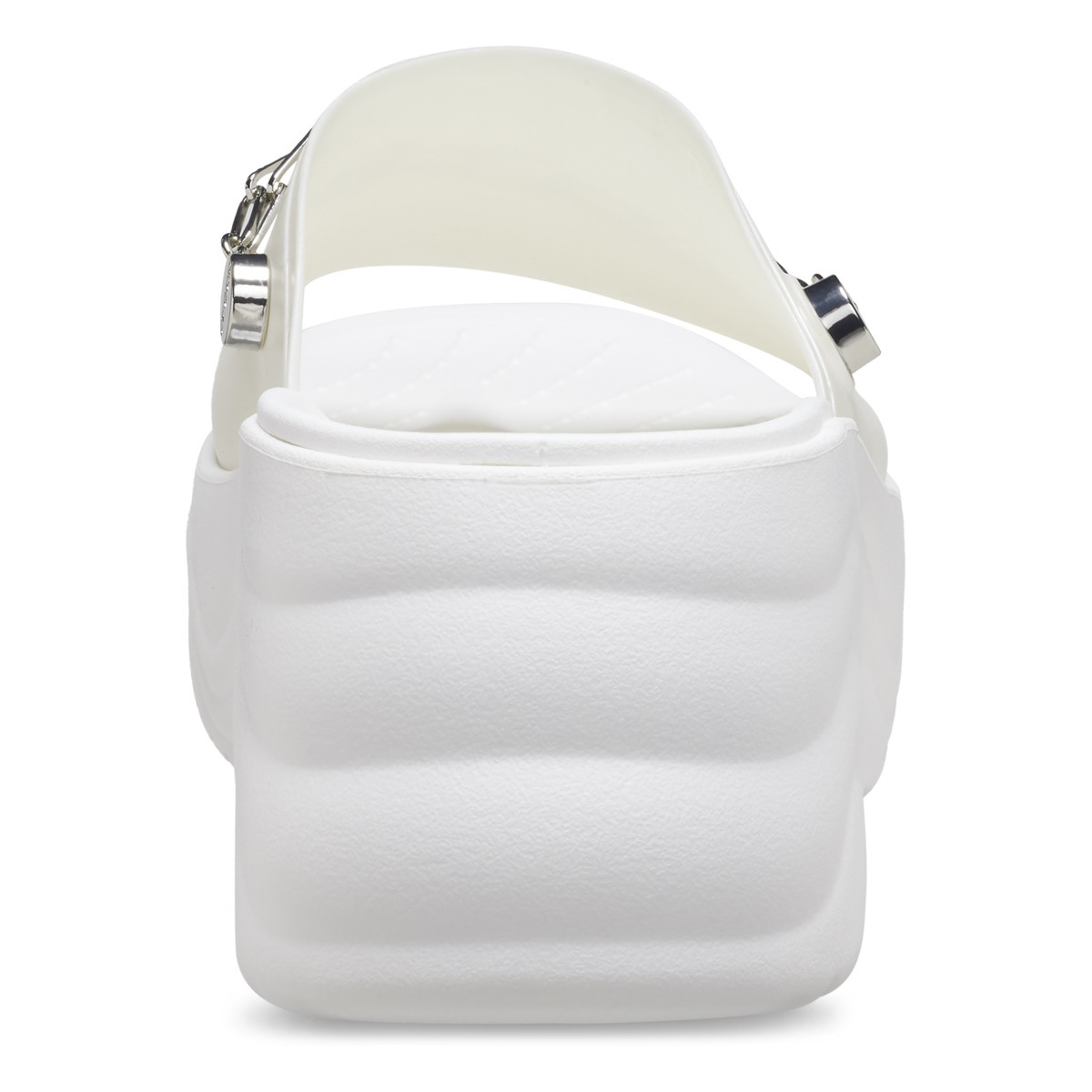 Papuci Crocs Skyline Chain Slide Alb - White - 4 | YEO