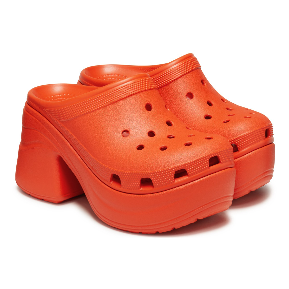 Saboti Crocs Classic Siren Clog Rosu - Lava - 3 | YEO