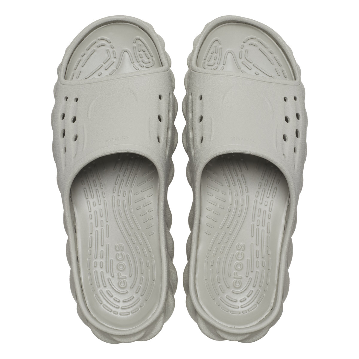 Papuci Crocs Echo Slide Gri - Elephant - 4 | YEO