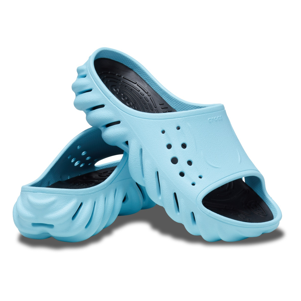 Papuci Crocs Echo Slide Albastru - Arctic - 3 | YEO