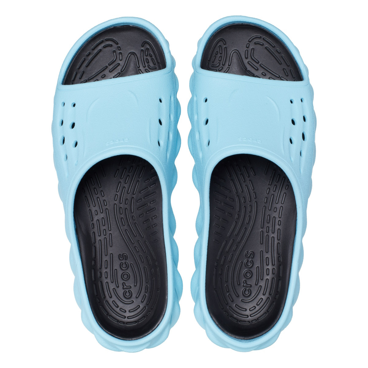 Papuci Crocs Echo Slide Albastru - Arctic - 4 | YEO