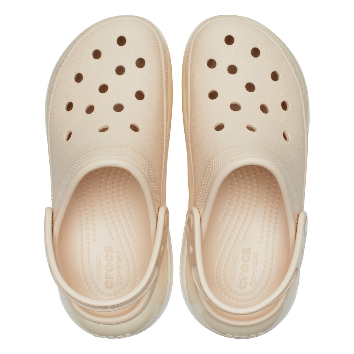 Saboți Crocs Classic Mega Crush Clog Bej - Shitake - 4 | YEO