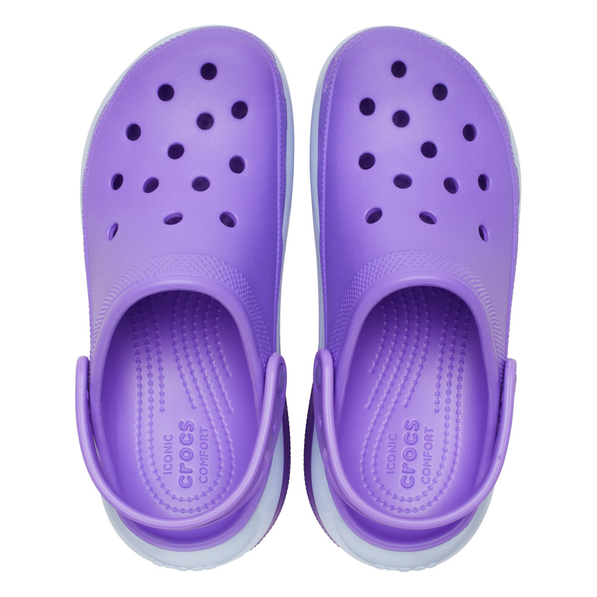 Saboți Crocs Classic Mega Crush Clog Mov - Galaxy - 4 | YEO