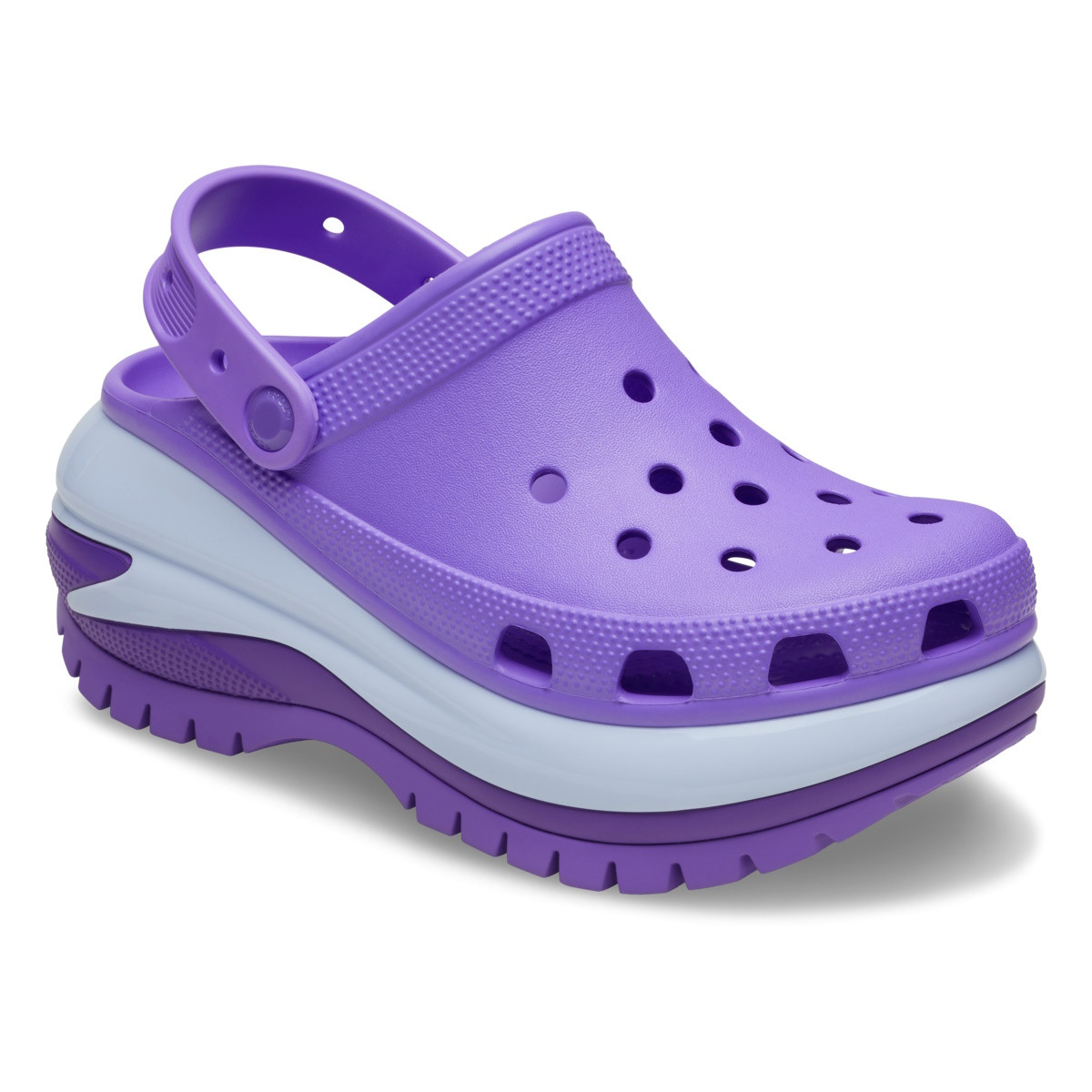 Saboți Crocs Classic Mega Crush Clog Mov - Galaxy - 1 | YEO