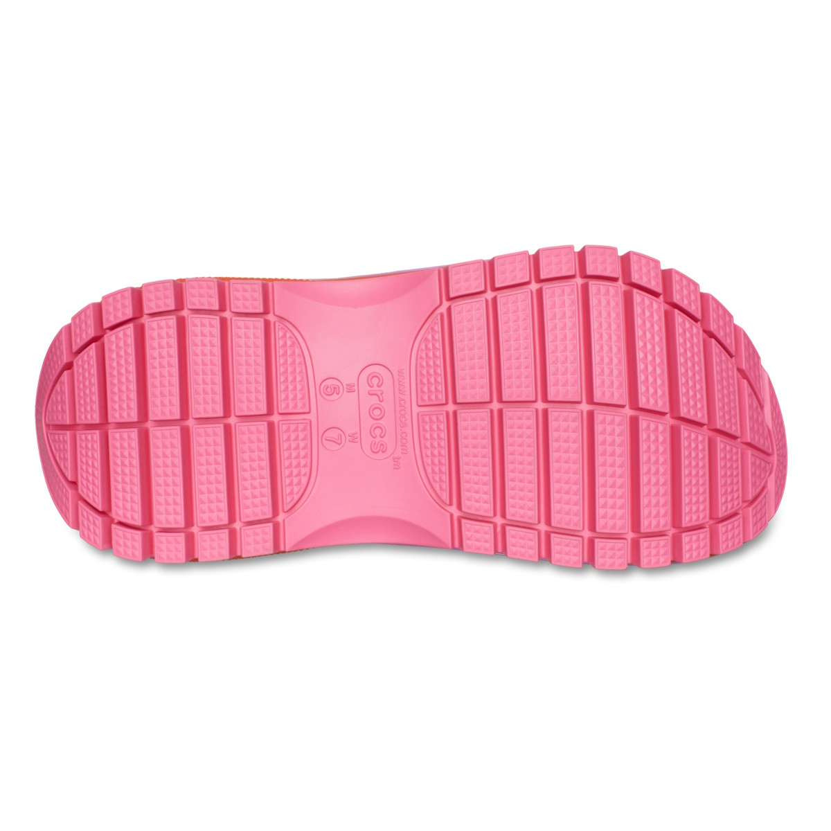 Saboți Crocs Classic Mega Crush Clog Rosu - Lava