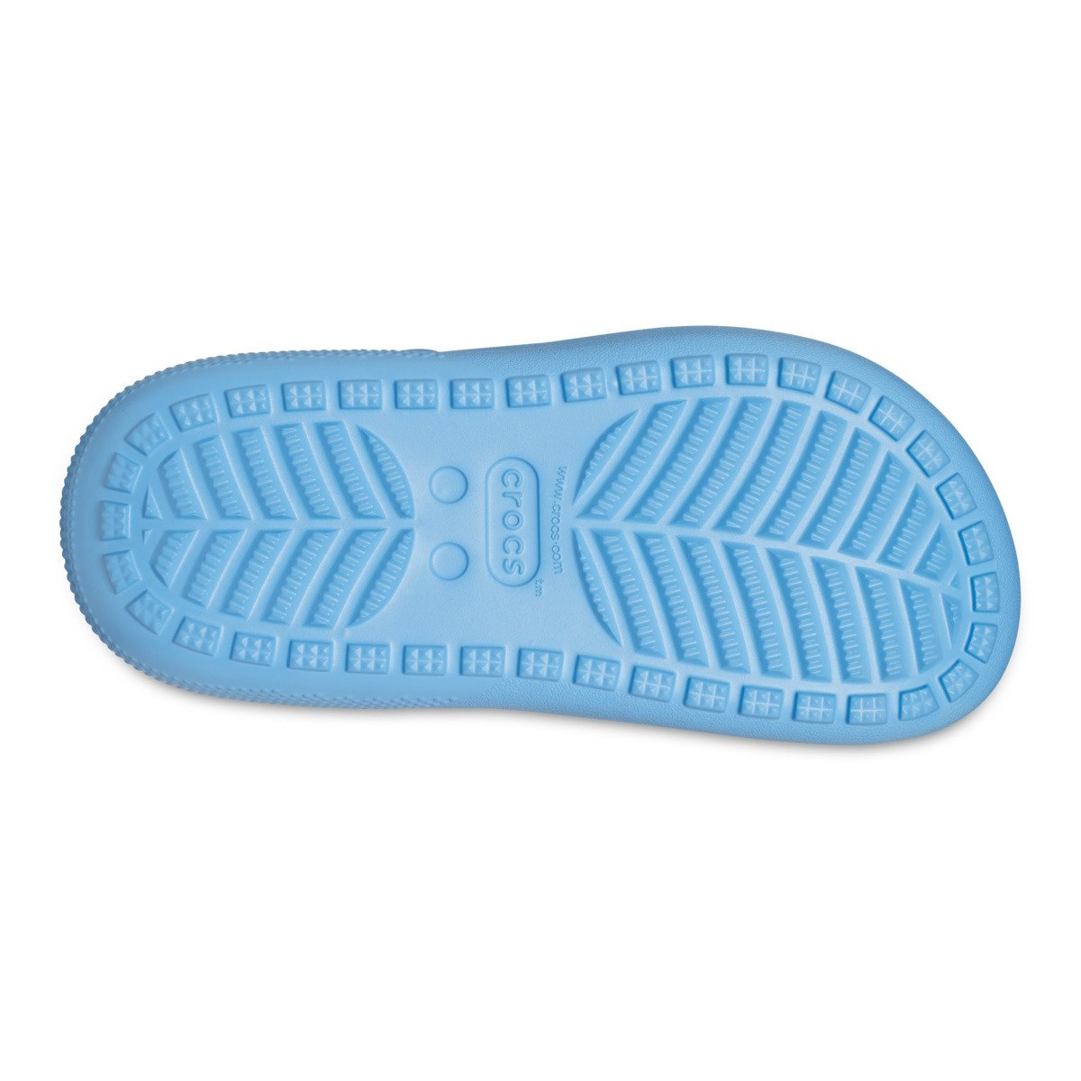 Saboți Crocs Classic Glitter Cutie Clog Kids Albastru - Oxygen