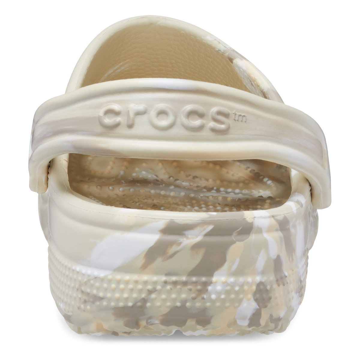 Saboți Crocs Classic Marbled Clog Bej - Bone/Multi - 5 | YEO
