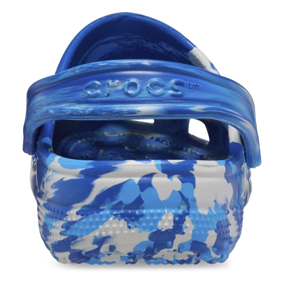 Saboți Crocs Classic Marbled Clog Albastru - Blue Bolt/Multi - 5 | YEO
