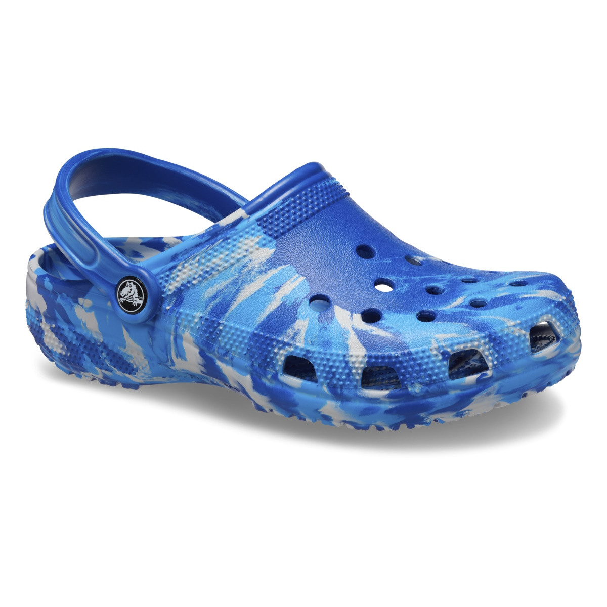 Saboți Crocs Classic Marbled Clog Albastru - Blue Bolt/Multi - 1 | YEO