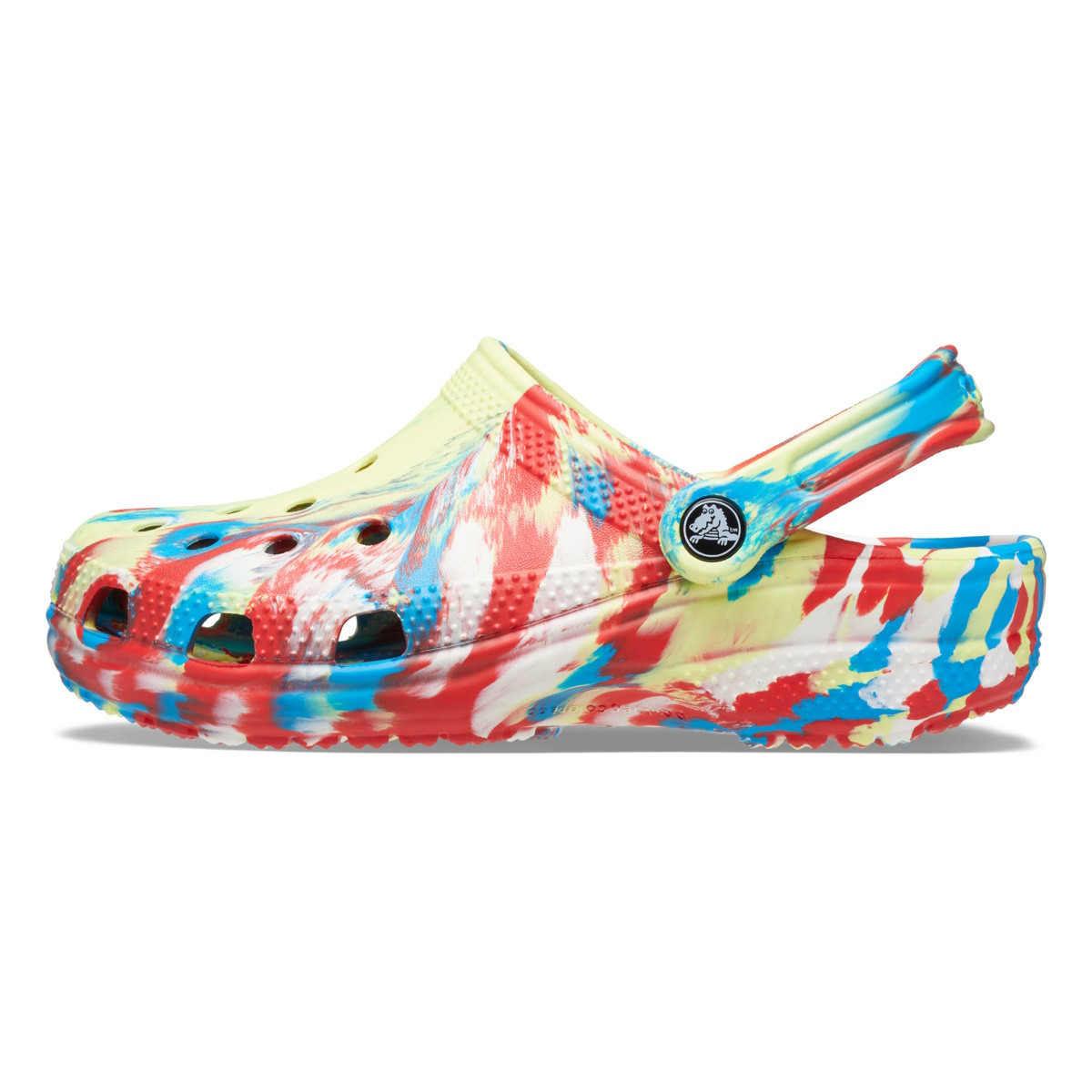 Saboți Crocs Classic Marbled Clog Multicolor - Sulphur/Multi - 2 | YEO