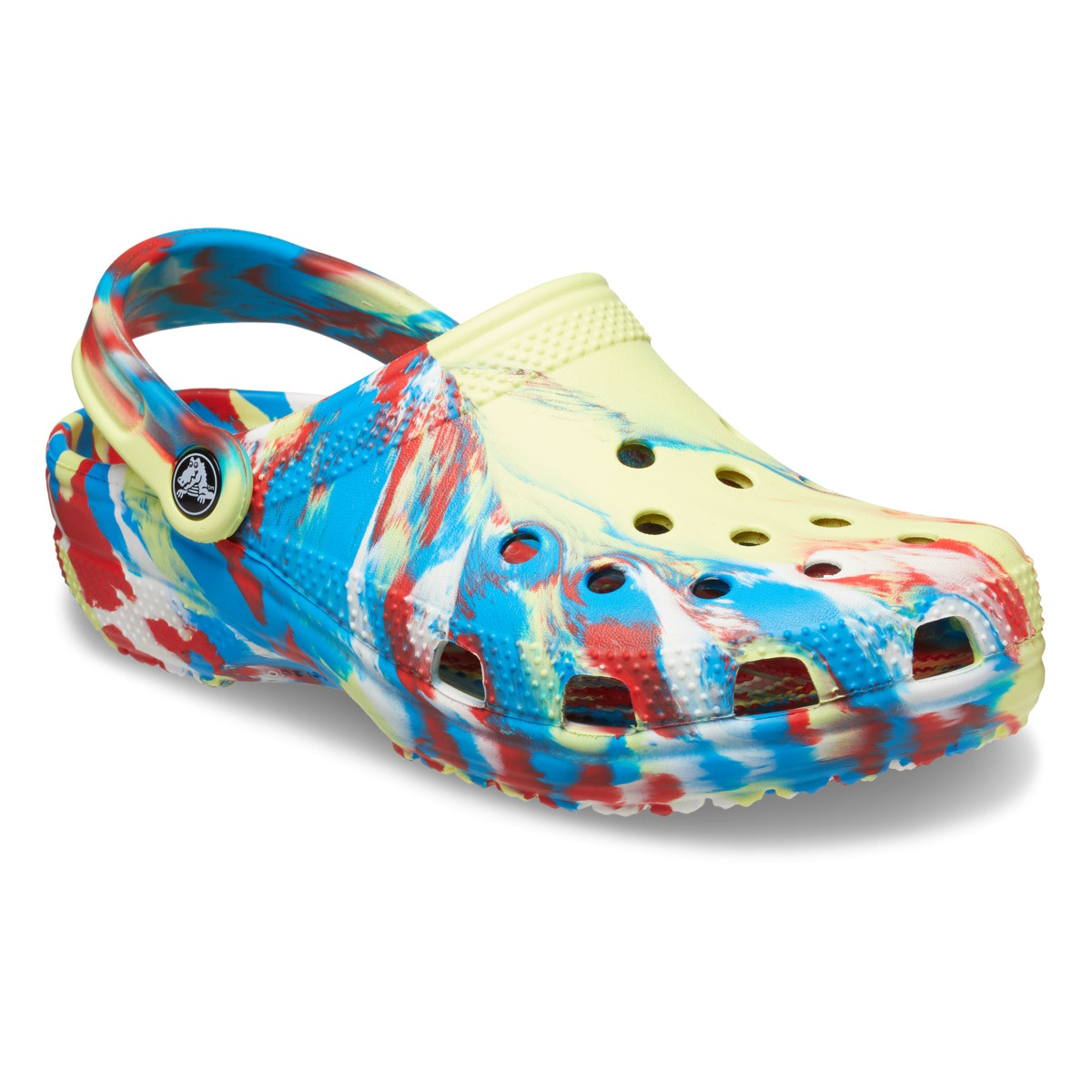 Saboți Crocs Classic Marbled Clog Multicolor - Sulphur/Multi - 1 | YEO