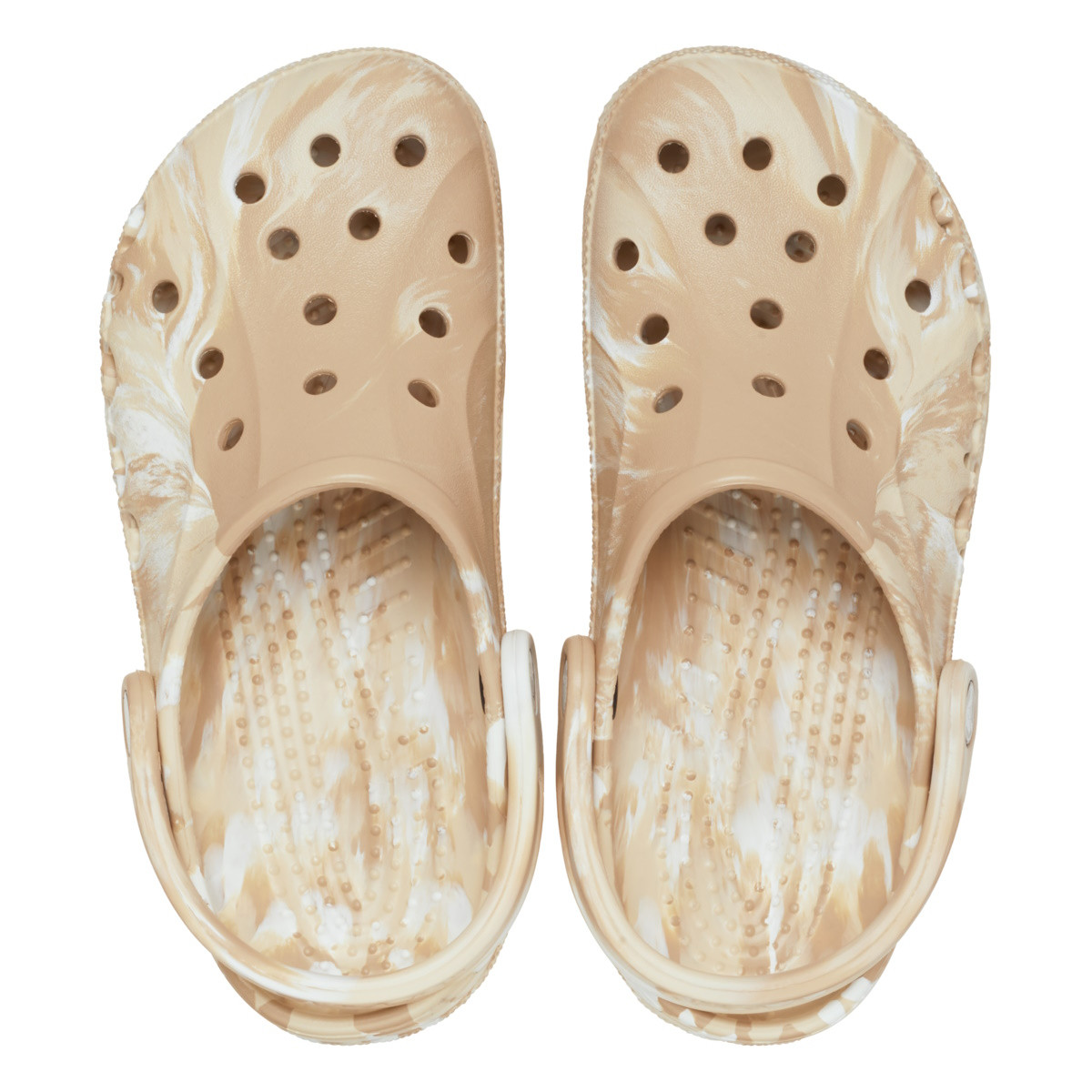 Saboți Crocs Baya Marbled Clog Maro - Chai/Multi - 3 | YEO