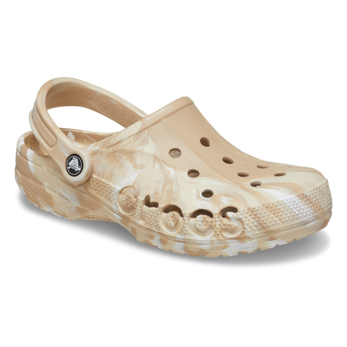 Saboți Crocs Baya Marbled Clog Maro - Chai/Multi - 1 | YEO